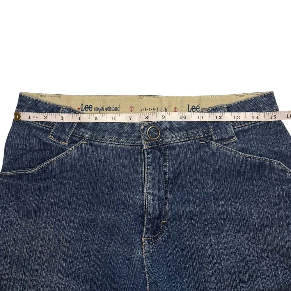 Lee Comfort Waistband Stretch Denim Utility Shorts Sz 10 P - Picture 4 of 7